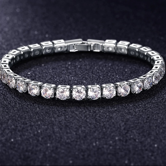 Jewelry - Sterling Silver CZ tennis bracelet